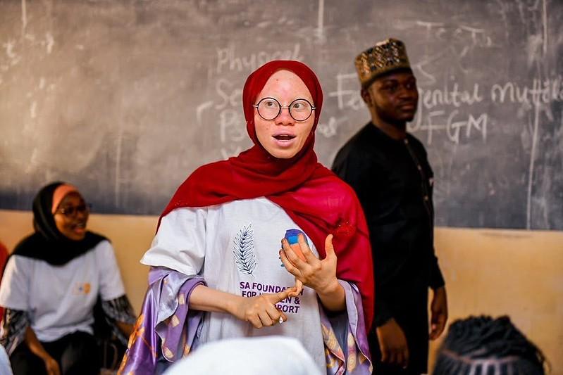 16 Days of Activism school session