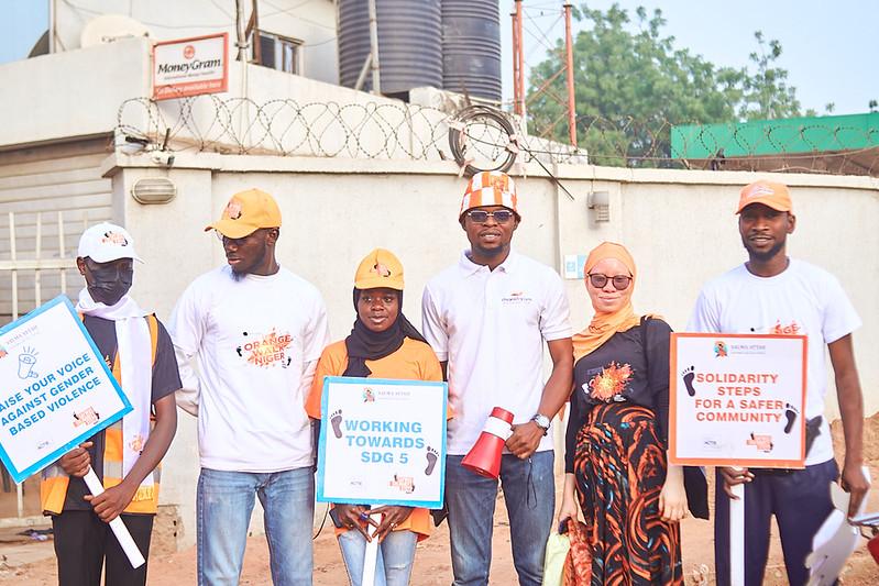 Orange Walk Niger against gender-based violence