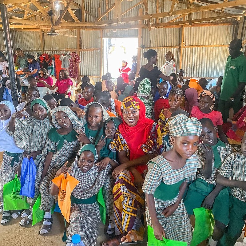 Education and leadership outreach with girls
